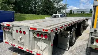 Обзор трейлера East Flatbed 53 ft. Дальнобой в США / Трейлер в Рент / MIHOV