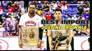 BEST IMPORT JUSTIN BROWNLE | BALL IS LIFE #justinebrownle #ginebra