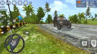 NEW MAHINDRA SCORPIO 4x4 DAMAGED ROAD DRIVING ! BUS SIMULATOR INDONESIA GAMEPLAY |