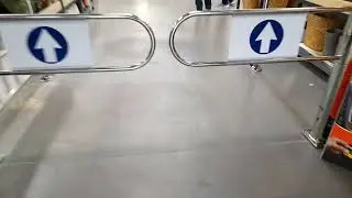 Wanzl Technoport Automatic Gates at B&Q - Navan Retail Park, Navan