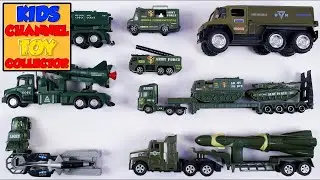 Learn About Army Vehicles Names & Uses for Kids + More Fun Toys Videos