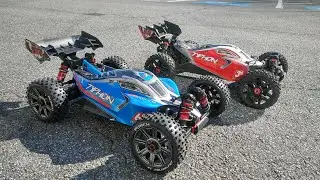 Тестовые заезды Arrma Typhon 6s против Typhon 3s