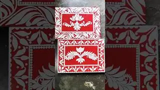 Biyer piri design part1 #fabricwork #bengali#trending #art #fabric #short #design #wedding