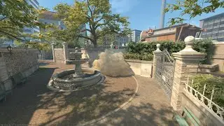 OVERPASS - Mid/Fountain Smoke from T Spawn