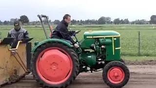 Deutz F1L514 Oldtimer trekkertrek de Grebbetrekkers 2012