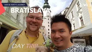 Q-We Vlog &bull; Explore Bratislava - Ep. 1: Gorgeous White Castle And Its Charming Old Town