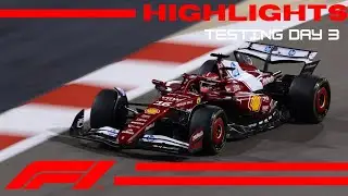 Day 3 Highlights | F1 Bahrain Pre-Season Testing 2025 Session 2