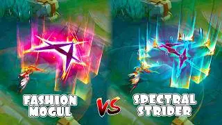 Nolan Fashion Mogul VS Spectral Strider Skin Comparison