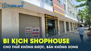 Từ “cỗ máy in tiền” đến ế chỏng chơ - shophouse chết lâm sàng: Cho thuê không được, bán không xong