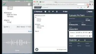 Commit Swimming Mobile Application Demo