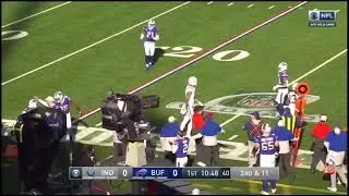 Colts drop pass! (Bills vs Colts 2021)