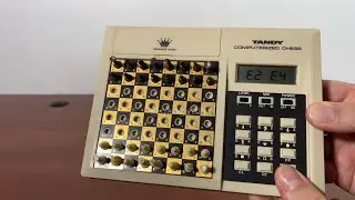 Tandy Computerized LCD Graduate Chess Computer (𝟭𝟵𝟴𝟭) -- Gadgetify