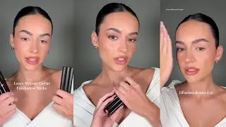 Bronzy Eyes Using Laura Mercier Caviar Eyeshadow Sticks | Easy Everyday Glam Tutorial