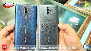 Oppo A9 | Transparent Lather Texture Lamination| Decorate Mobile By | MNS Computer |