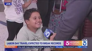 Labor Day travel at LAX starts off, easy?&nbsp;