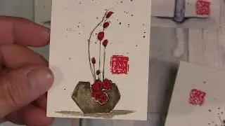 ATC - Chinese art style with name stamp