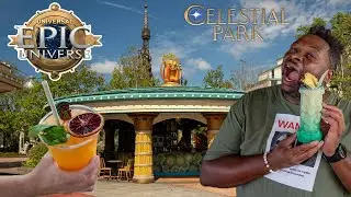 Обзор напитков в баре Epic Universe Celestial Tiki Bar 🗿 Universal Orlando