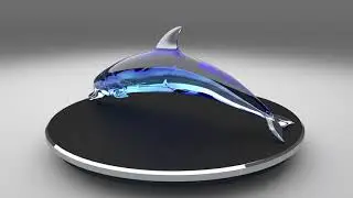 Glass Dolphin