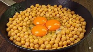 Просто смешай нут и яйца! Простой рецепт, который я готовлю каждую неделю!