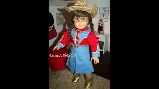 *OPENING* American Girl Doll Molly's Dude Ranch Outfit (etsy)