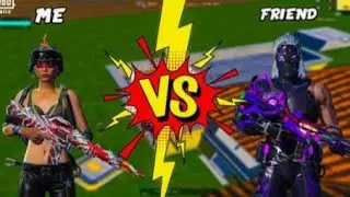 Wow mode 1v1 intense match me and my friend #bgmi 