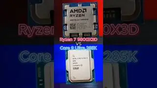 #Ryzen_7_9800X3D _VS_Core_9_Ultra_285K #intelvsamd #cpubenchmark #cpuperformance #cpubattles