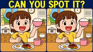 [Spot the Difference Brain Training] Use your sharp eyes and smart brain to solve this puzzle!
