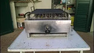Griglia a gas fai da te