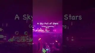 Coldplay-a sky full of stars in Taiwan #coldplay #MUSIC of the SPHERES#WORLD TOUR#kaohsiung