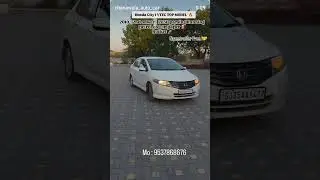 HONDA CITY I VTEC VMT PETROL, CNG ON PAPER #cars #gujarat #viral @YouTube #likeandsubscribe