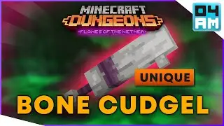 Полное руководство по костяной дубине и где её получить в Minecraft Dungeons Flames of The Nether...