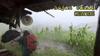 Hujan badai cyclone tropis bikin gagal overnight