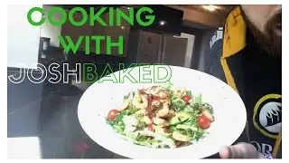 Cooking a King Prawn Salad with Joshbaked! Part 2