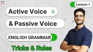 L-1, Active Voice & Passive Voice | General rules of VOICE | Change of pronoun | English Grammar