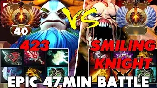 423 (NATURE'S PROPHET) vs SMILING KNIGHT (LIFESTEALER) - Epic Battle Of Hard Carry Dota 2 Players