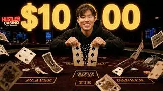 I risked $10,000 to destroy the Casino! (High Stakes Baccarat)