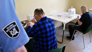 Za murami dębickiego Zakładu Karnego też szyją maseczki