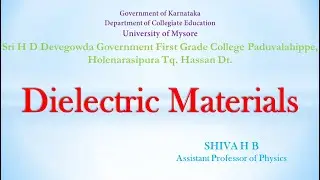 Dielectric Properties