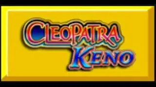 cleopatra KENO bonus BIG WIN