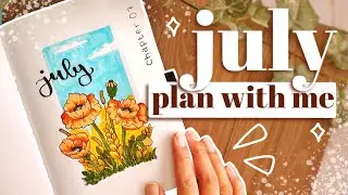 Youtube GIVEAWAY!! ||July 2021 Bullet Journal Setup || plan with me