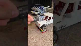 How much should I tow next?🔥#lego #enginebuilding #legoengine #legomotor #obsford