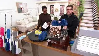 CAMPANELLI 5-Piece EasyReach Microfiber Dusting Set on QVC