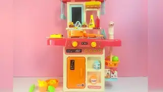 Unboxing Toy Kitchen ASMR 🍳 | Calm Mini Cooking Setup