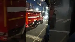 Russian fire truck Ural