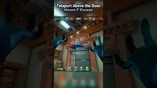 omen Teleport Above the Door Haven C&nbsp;Garage | You MUST KNOW 😏#valorant #valorantclips #valoranttips