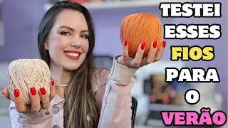 Testei Fios para o Verão🏖️🌞 OPAQUE X VYSCO | Minhas Primeiras Impressões.