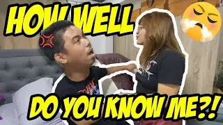 HOW WELL DO YOU KNOW ME ft CONGTV (DI NIYA AKO KILALA!)