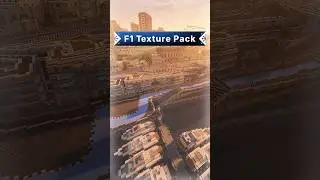 This texture pack allows you to feel like an F1 driver, in Minecraft