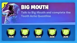 Fortnite Complete 'Big Mouth' Challenges Guide