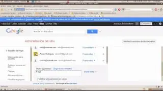 A&ntilde;adir Editor a un google site